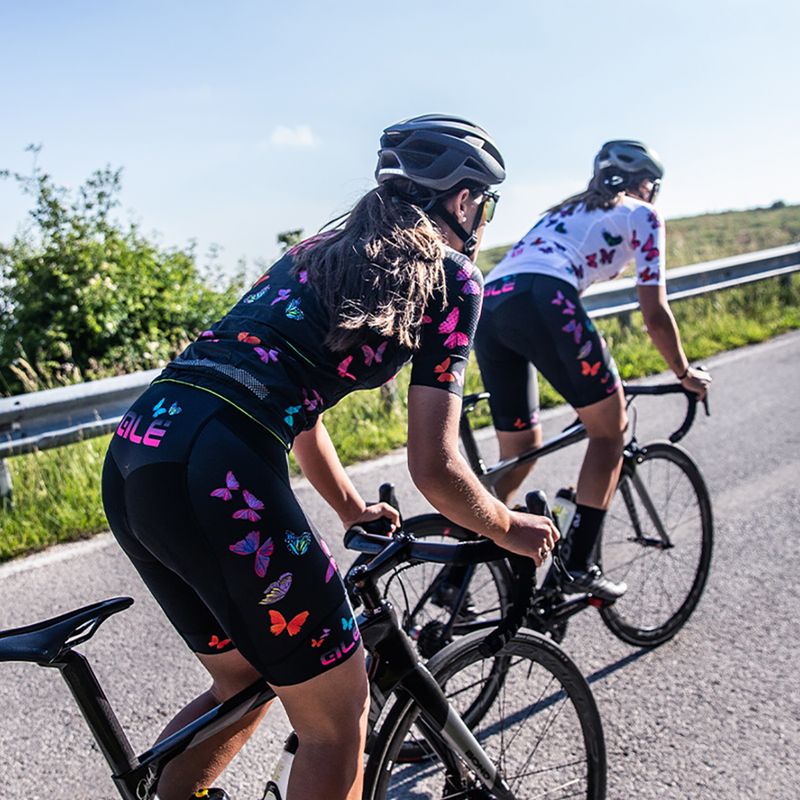 Women's cycling jersey Alé Maglia Donna MC Butterfly black L21169401 10