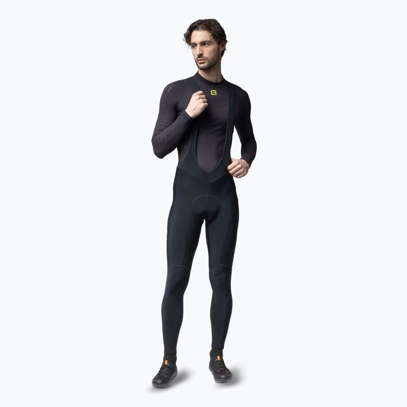 Men's Alé Winter Bibtights black/black cycle trousers