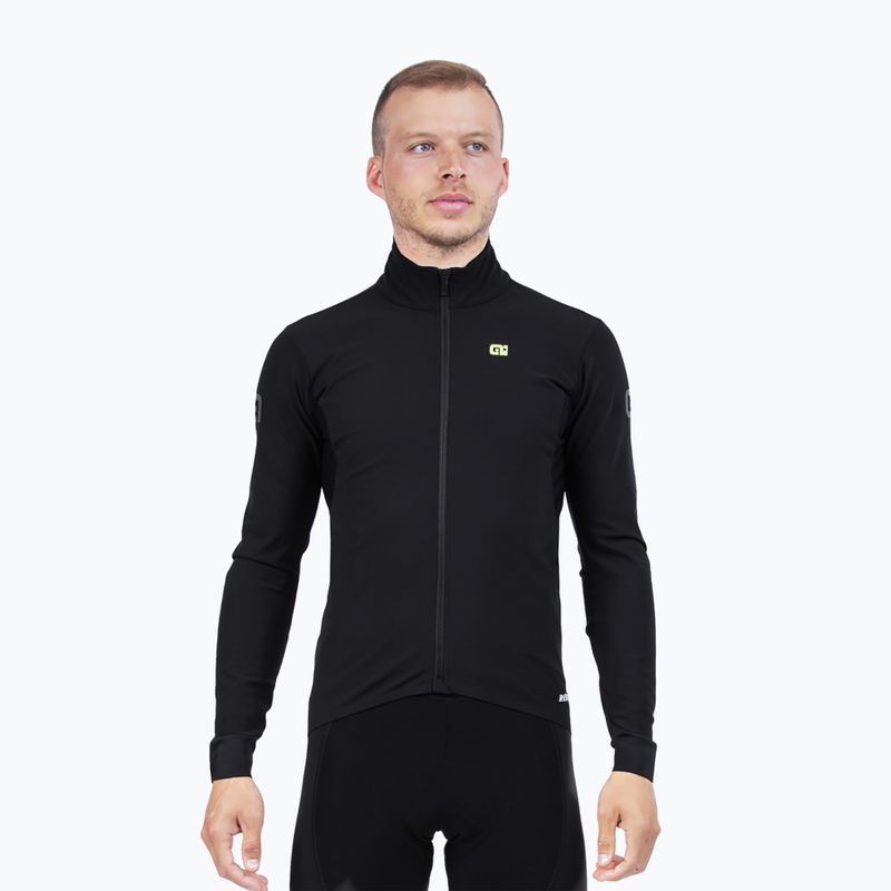 Men's Alé Future Warm cycling jacket black L22057401