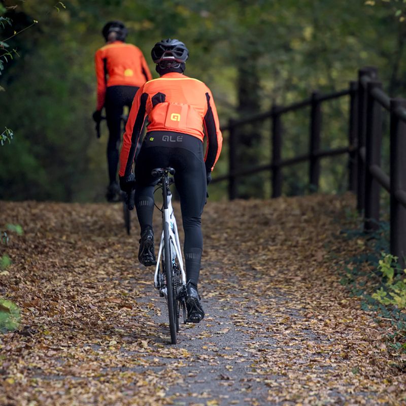 Men's cycling jacket Alé K-Tornado 2.0 orange L22076401 9