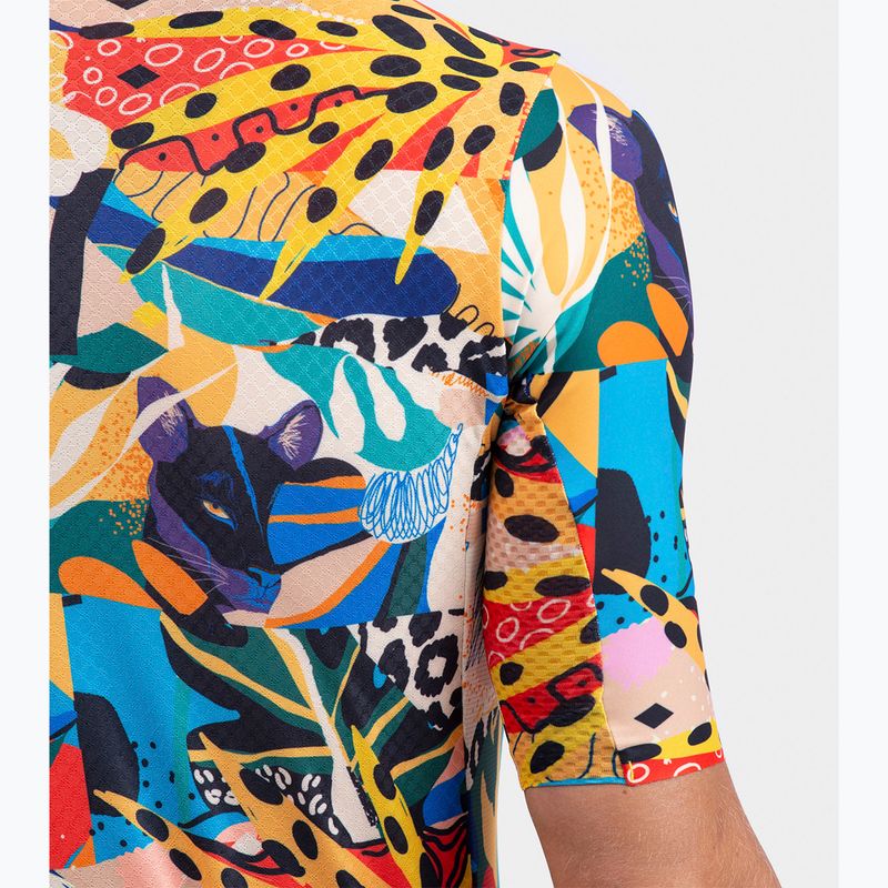 Men's cycling jersey Alé Kenya yellow 4