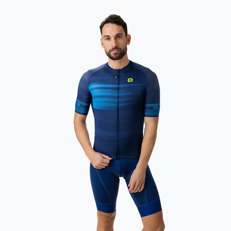 Men's Alé Turbo cycling jersey navy blue L22130402 2