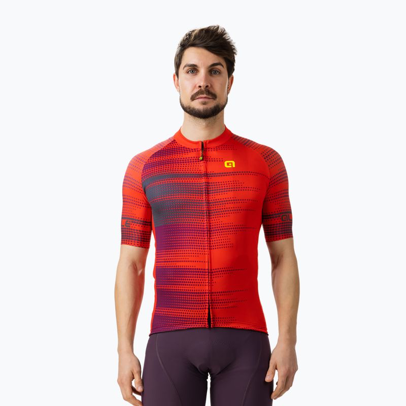 Men's Alé Turbo cycling jersey red L22130405