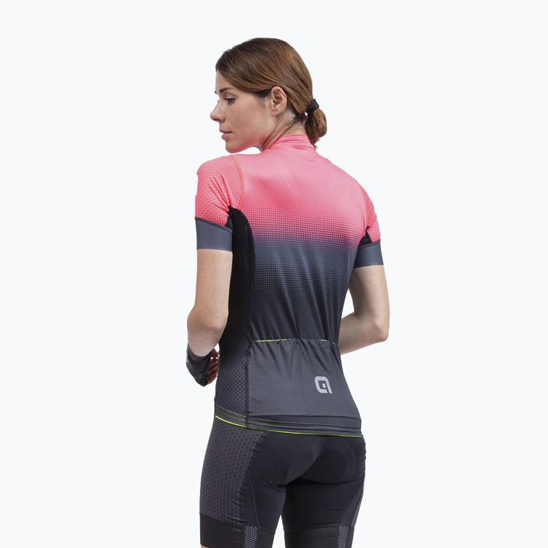 Women's cycling jersey Alé Gradient black and orange L22175529 2