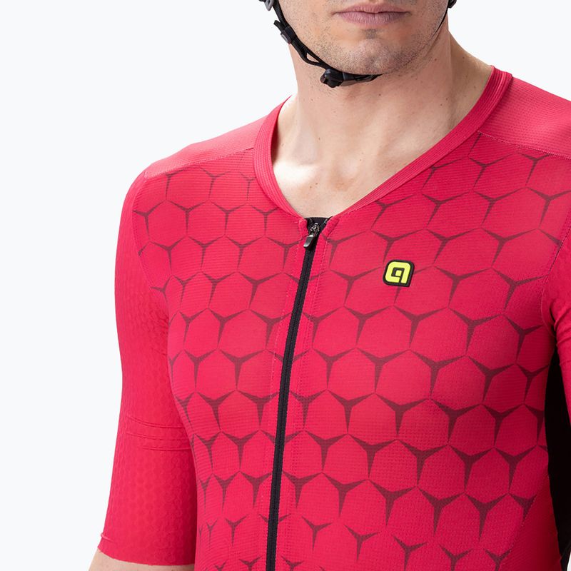 Men's triathlon suit Alé Body MC Hive red/black L22193405 3