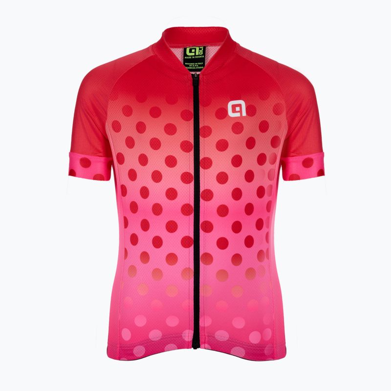 Alé Maglia MC Bubble pink children's cycling jersey L22227405
