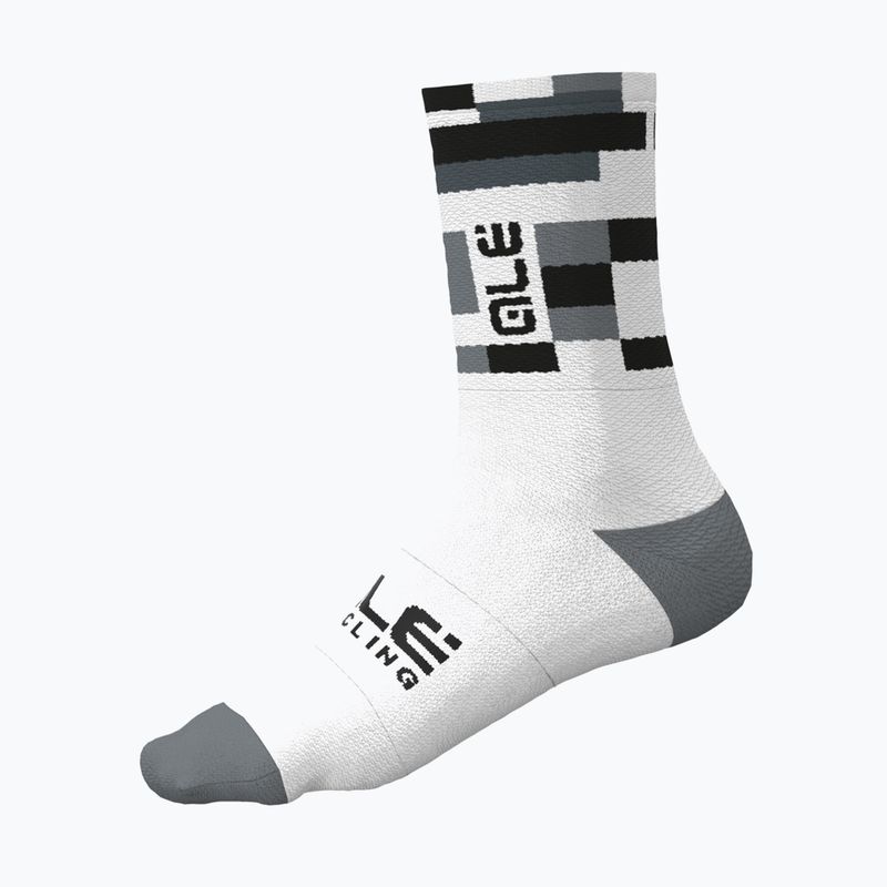 Bike socks Alé Match white L22218400 4