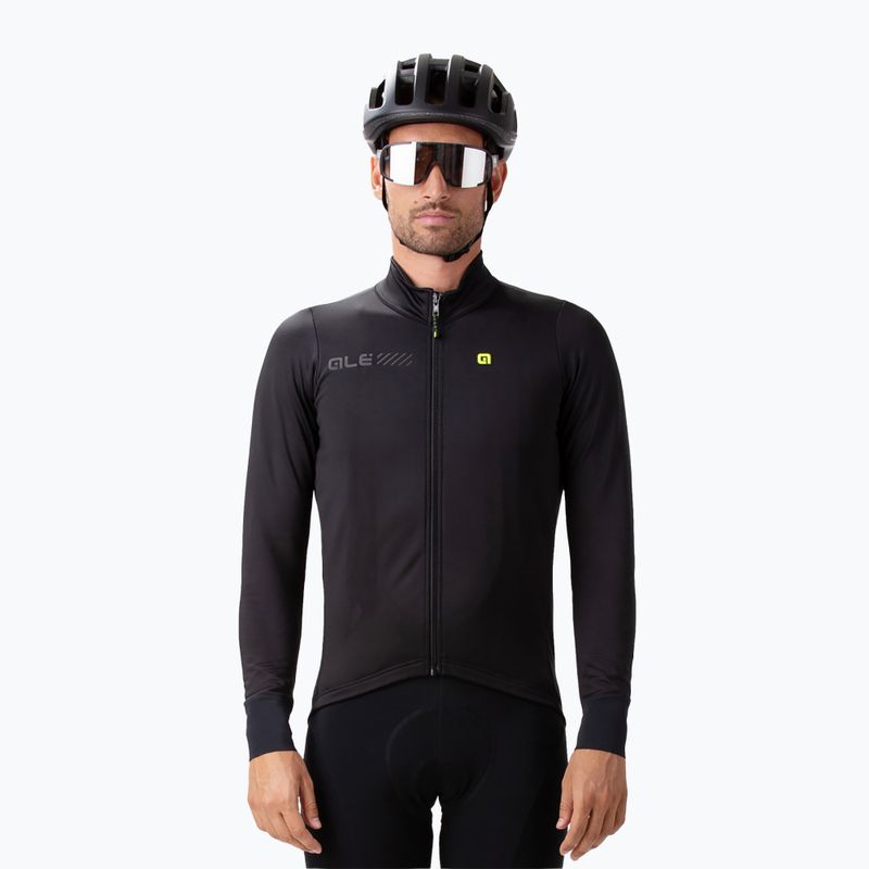 Men's Alé Fondo 2.0 cycling jacket black L23014401