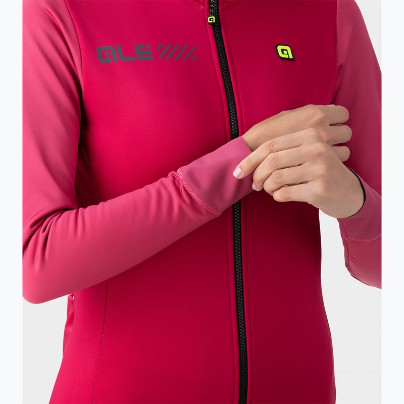 Women's cycling jacket Alé Fondo 2.0 maroon L23049426 5