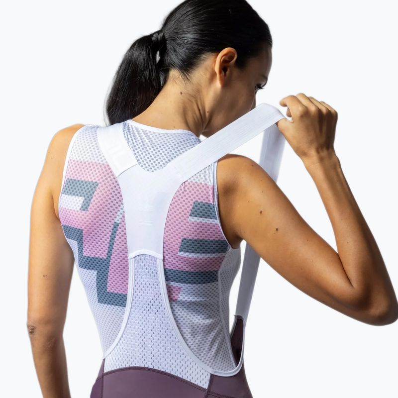 Women's cycling shorts Alé Magic Colour Bibshorts bordeaux 4