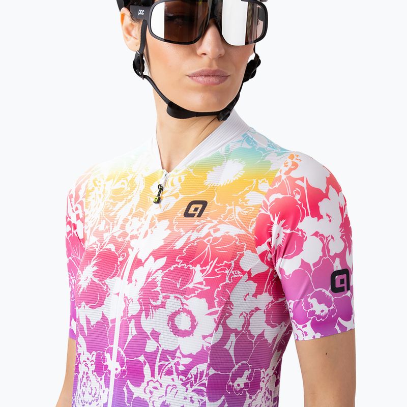 Women's cycling jersey Alé Nadine white 3