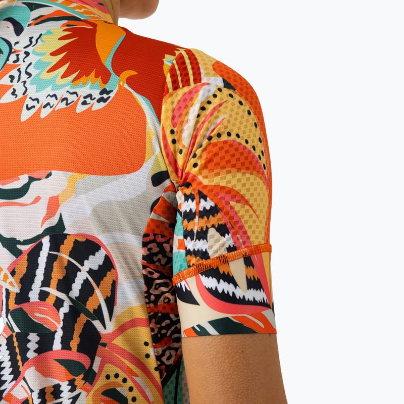 Women's cycling jersey Alé Rio orange L23171529 5