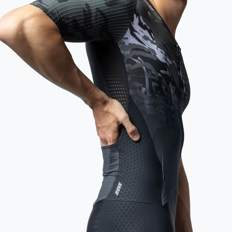 Men's cycling suit Alé Hive 2.0 grey 4