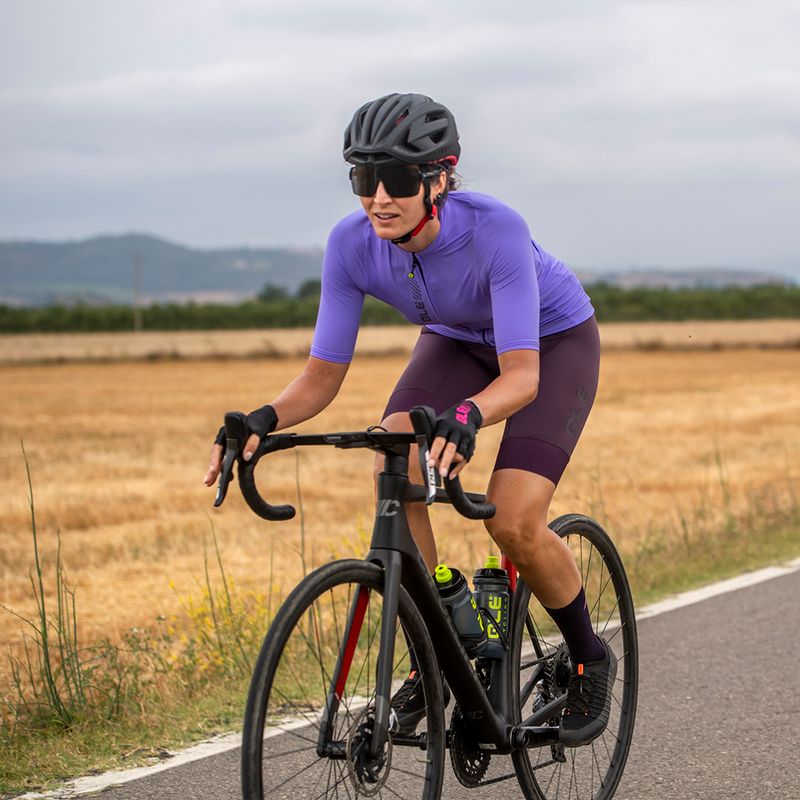 Women's cycling jersey Alé Color Block lilac 9