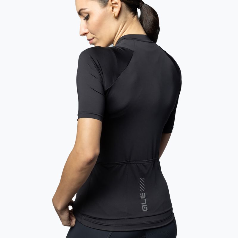 Women's cycling jersey Alé Color Block black 3
