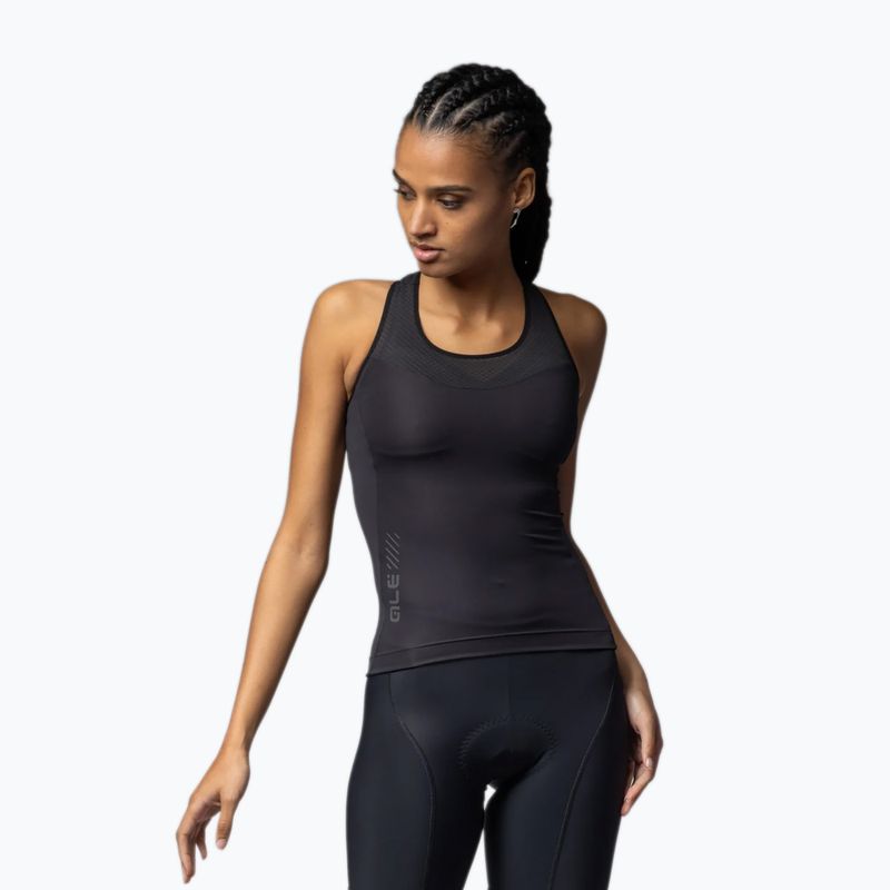 Women's cycling jersey Alé Color Block TT black