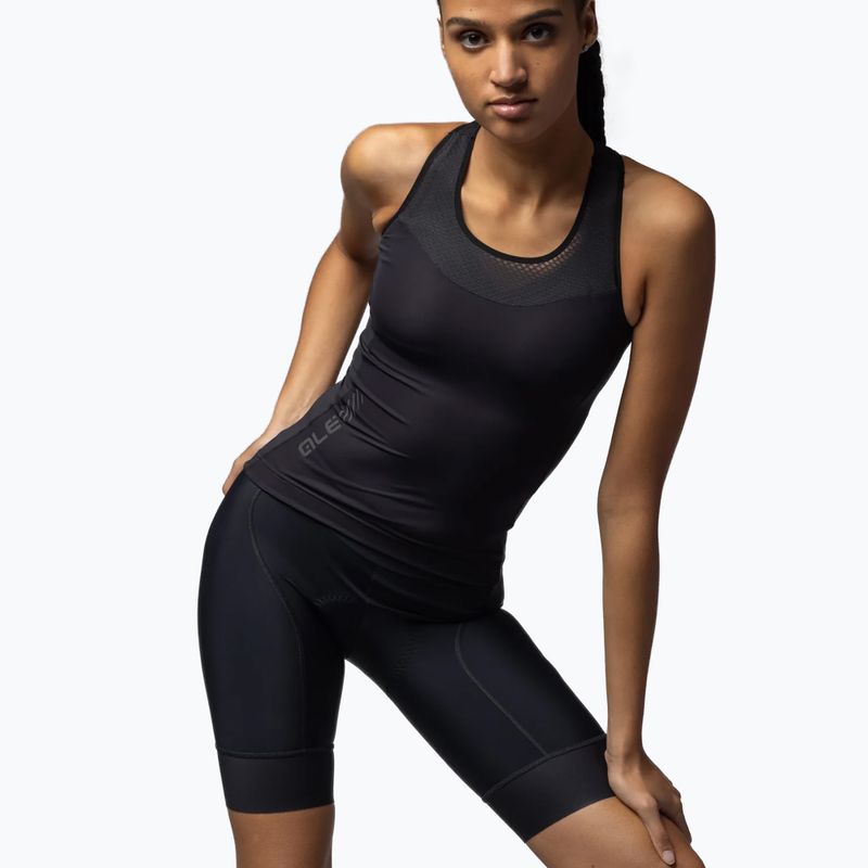 Women's cycling jersey Alé Color Block TT black 3