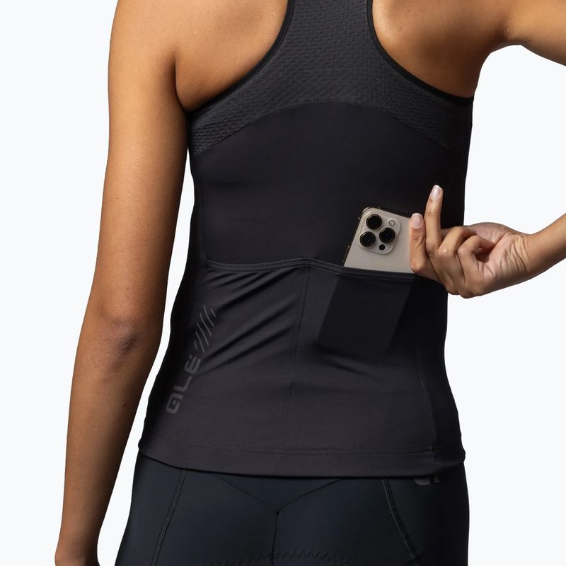 Women's cycling jersey Alé Color Block TT black 5