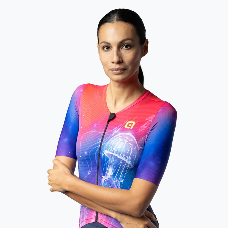 Women's cycling suit Alé Sea blue 3