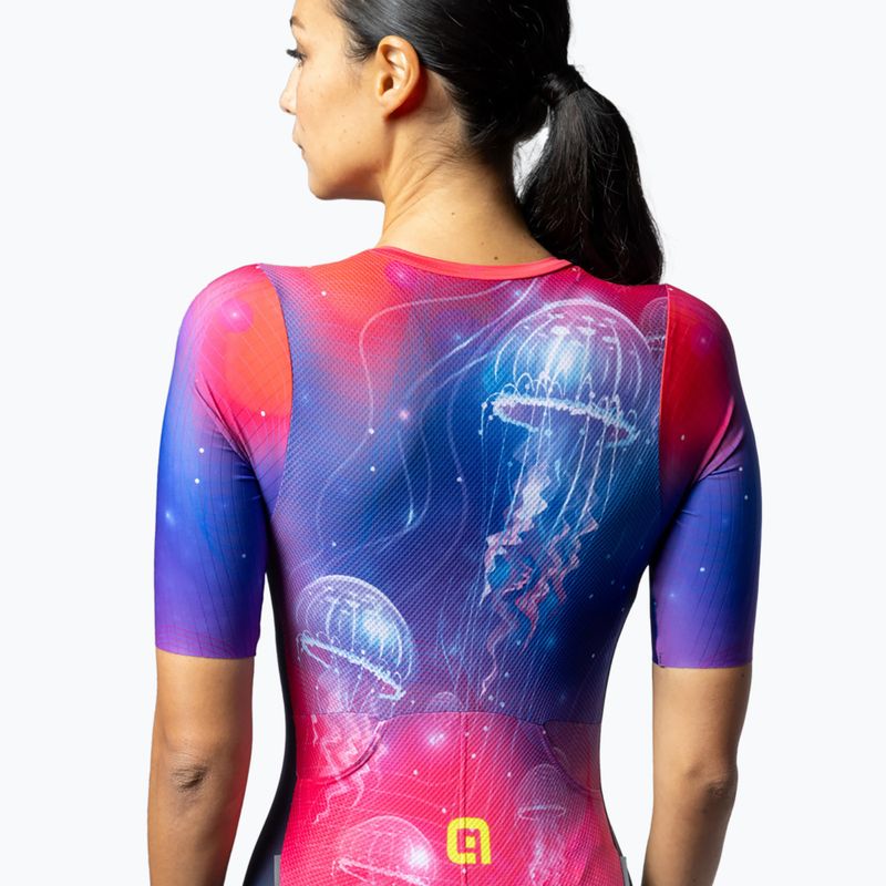 Women's cycling suit Alé Sea blue 5