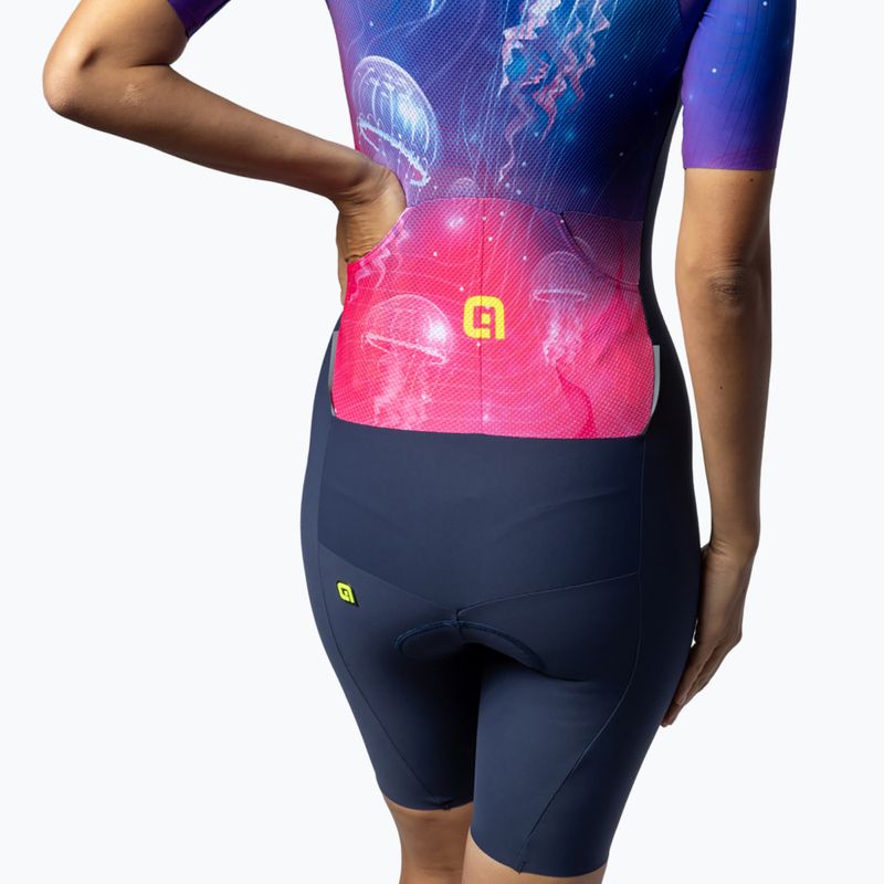 Women's cycling suit Alé Sea blue 6