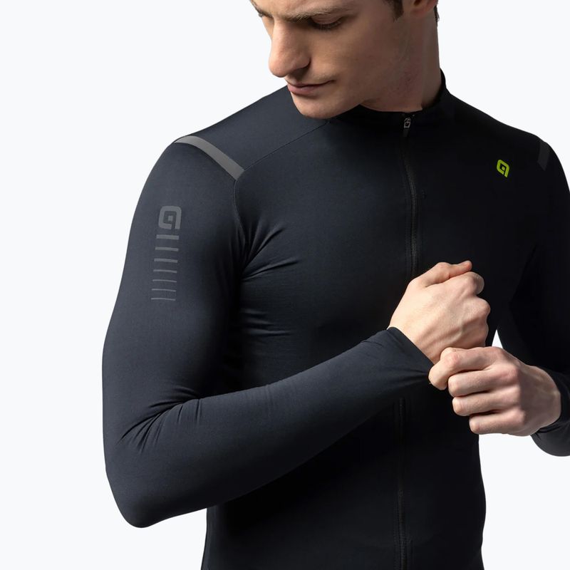 Men's Alé Warm Race cycling sweatshirt black 3