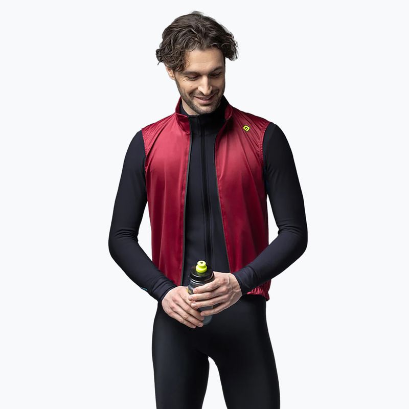 Alé K-Solution ruby red bicycle vest 3