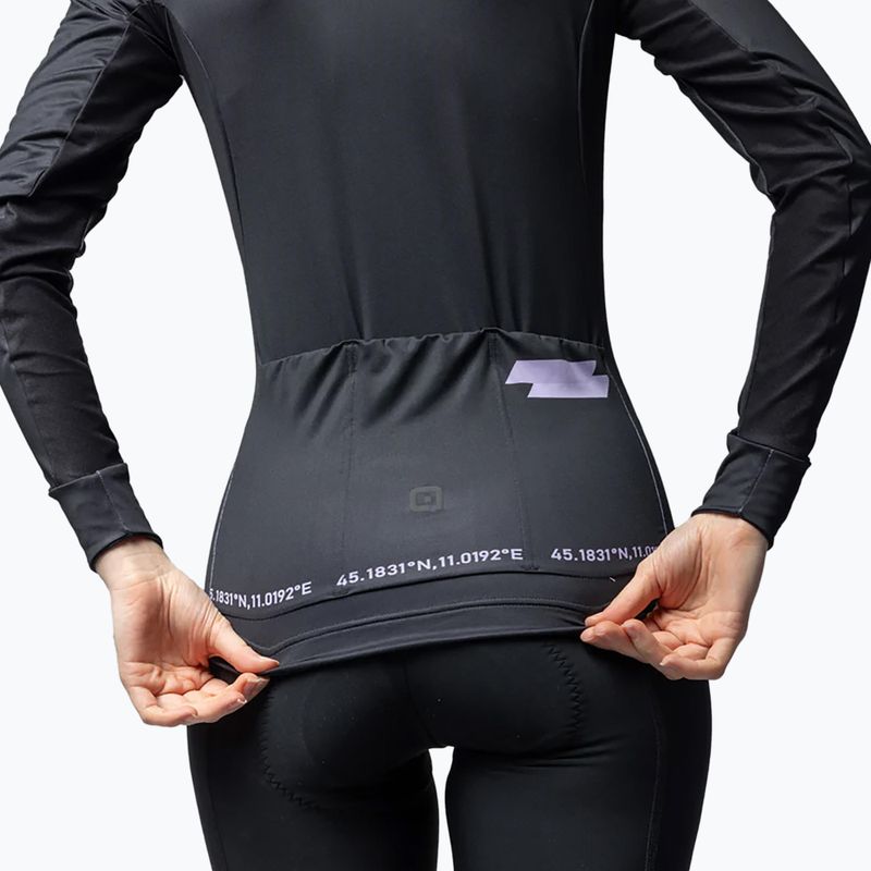 Women's cycling sweatshirt Alé Follow Me black 5