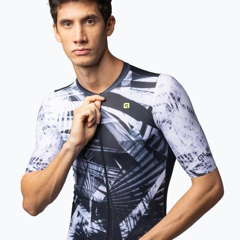 Men's cycling jersey Alé Palm black 3