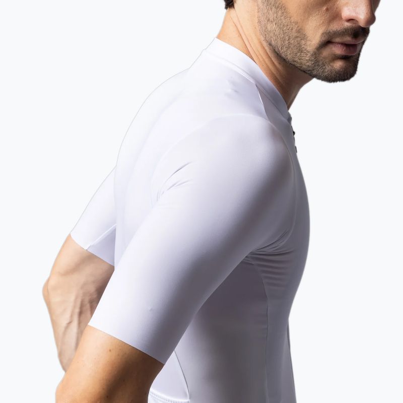 Men's cycling jersey Alé Color Block white 3
