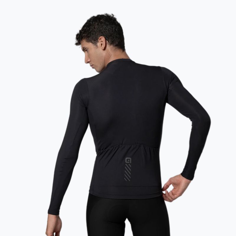 Men's cycling longsleeve Alé Color Block black 2
