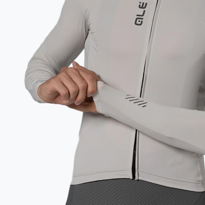 Men's cycling longsleeve Alé Color Block stone 4