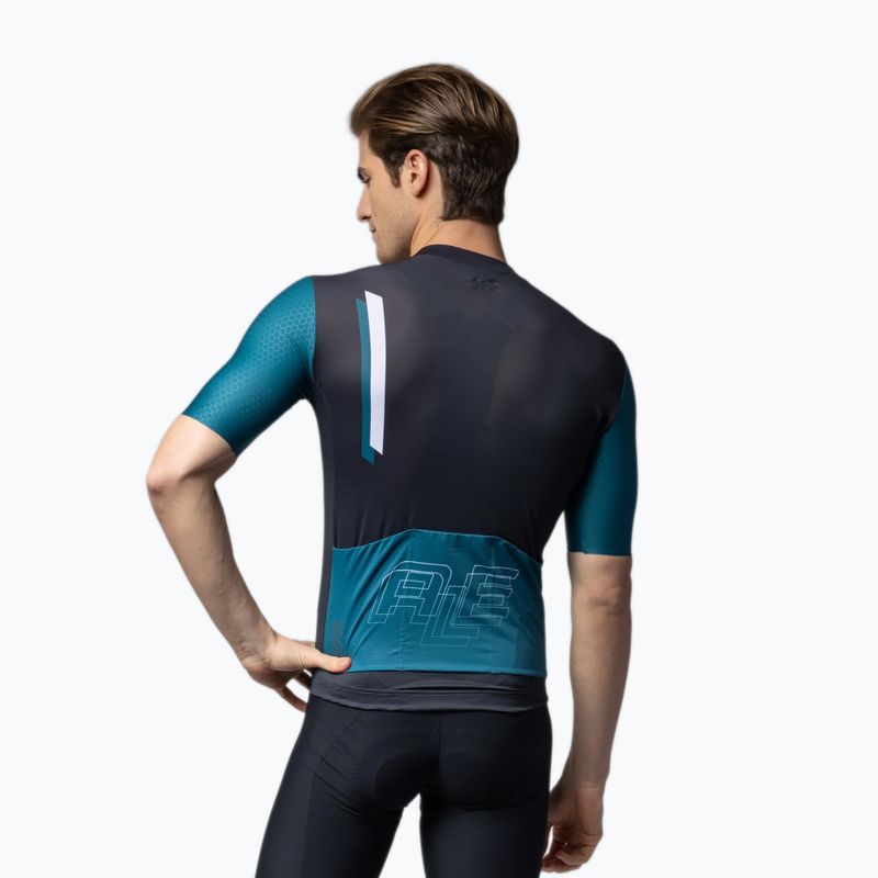 Men's cycling jersey Alé Follow Me black 3