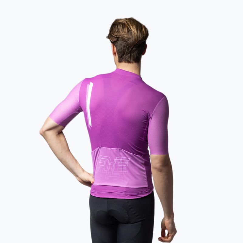 Men's cycling jersey Alé Follow Me cyclamen 2