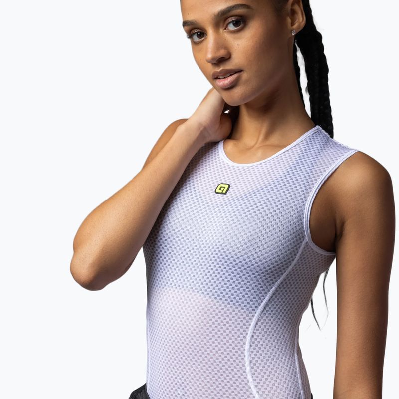 Women's cycling sweatshirt Alé Velo Active W white 3