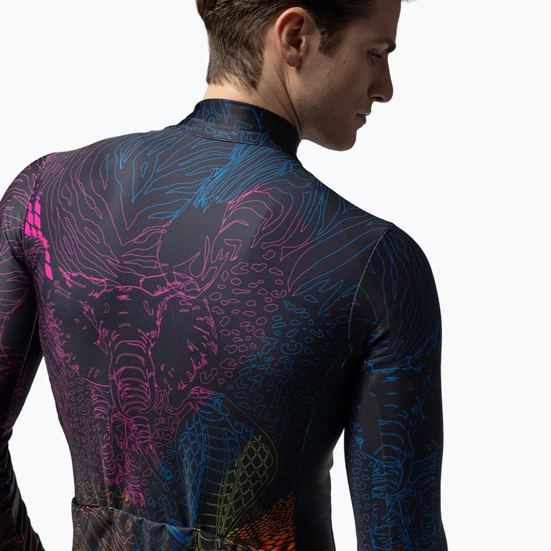 Men's cycling sweatshirt Alé Zanzibar Jersey multicolore/multicolor 5
