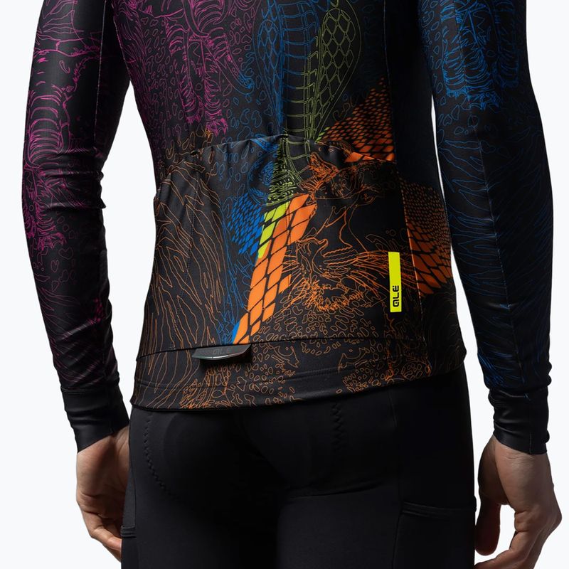 Men's cycling sweatshirt Alé Zanzibar Jersey multicolore/multicolor 6