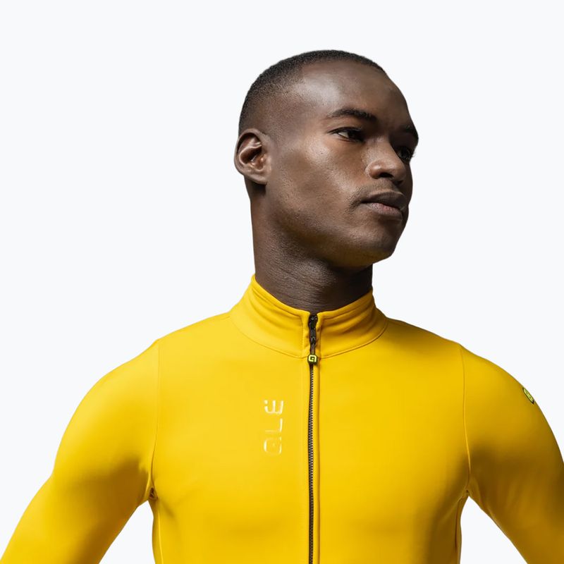 Men's cycling sweatshirt Alé Fondo 3.0 LS Jersey zenzero/ginger 3