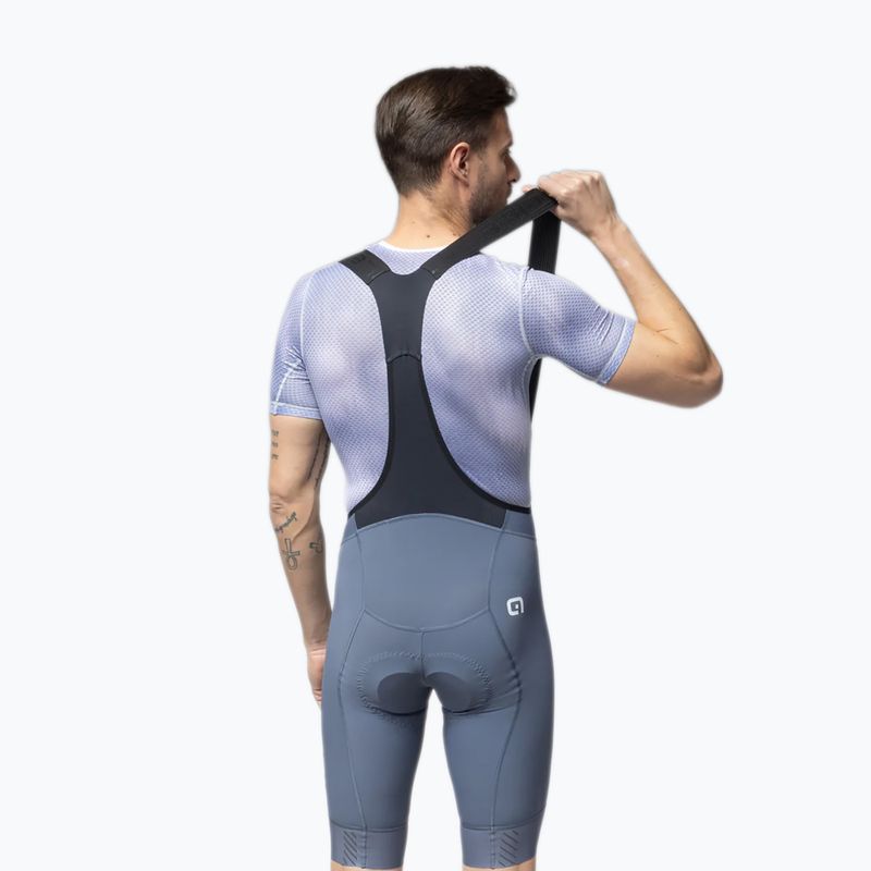 Men's cycling shorts Alé Magic Colour Bibshorts steel 2