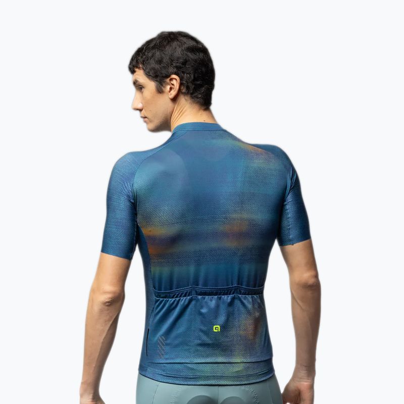 Men's cycling jersey Alé Traccia abyss 3