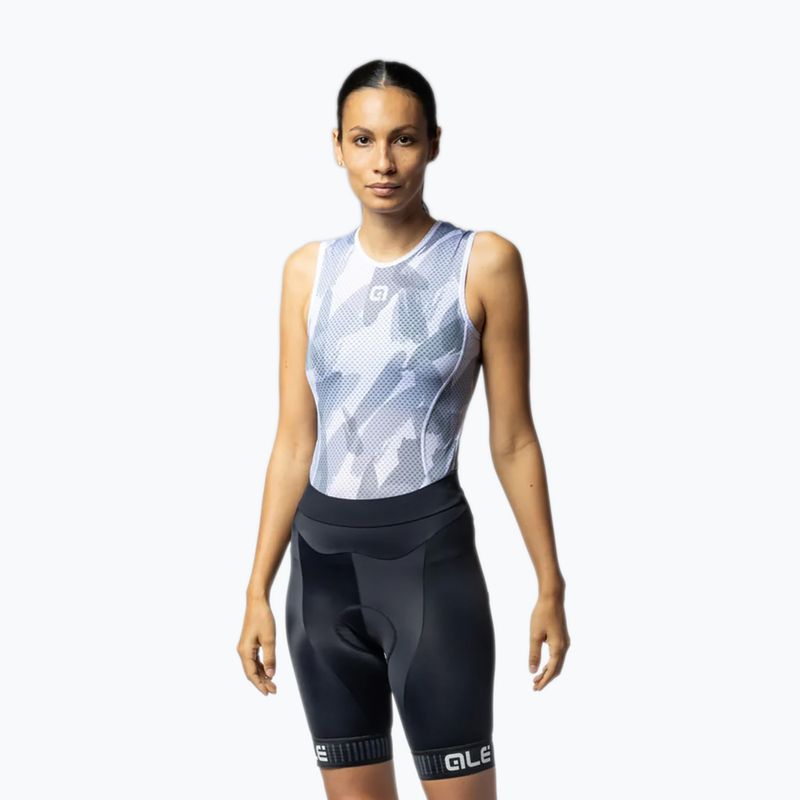 Women's cycling shorts Alé Traguardo 2.0 white 2