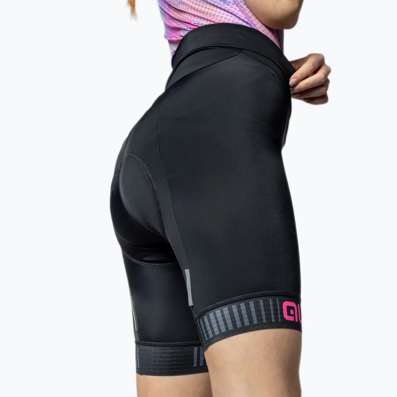 Women's cycling shorts Alé Traguardo 2.0 fluo pink 5