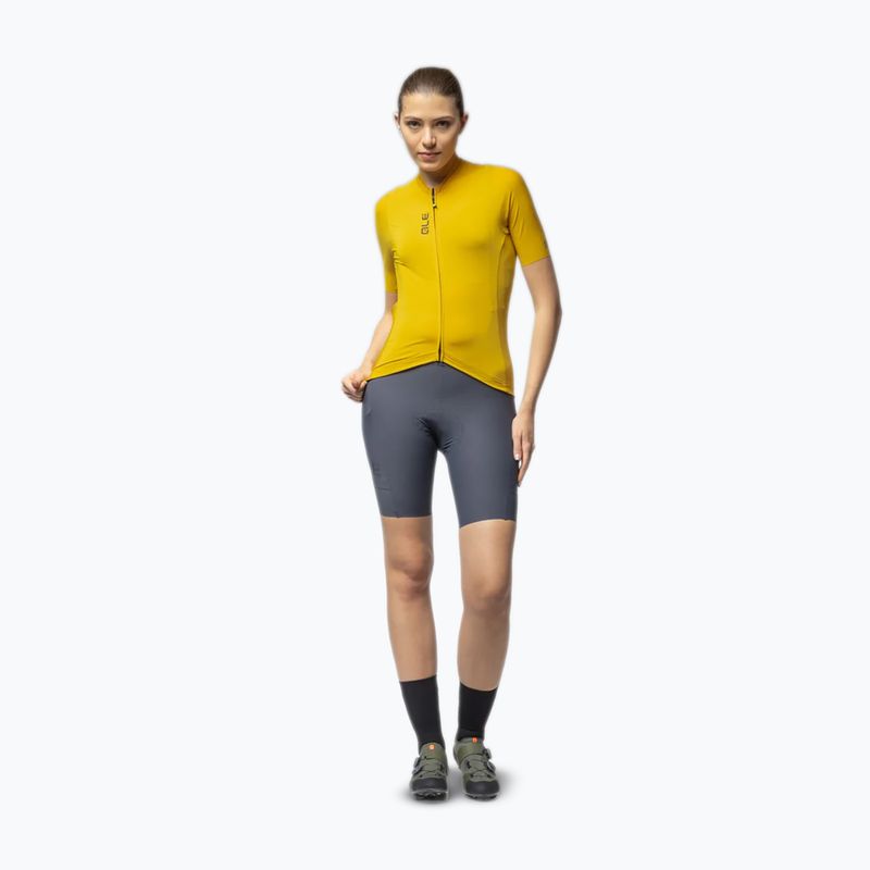 Women's cycling jersey Alé Color Block Off Road ginger 2