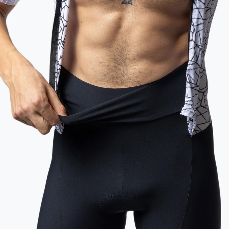 Men's triathlon suit Alé Focus white 3