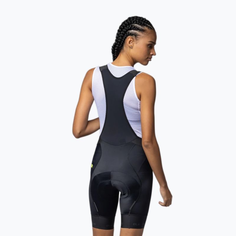 Women's cycling shorts Alé Strada 2.0 Bibshorts black 2