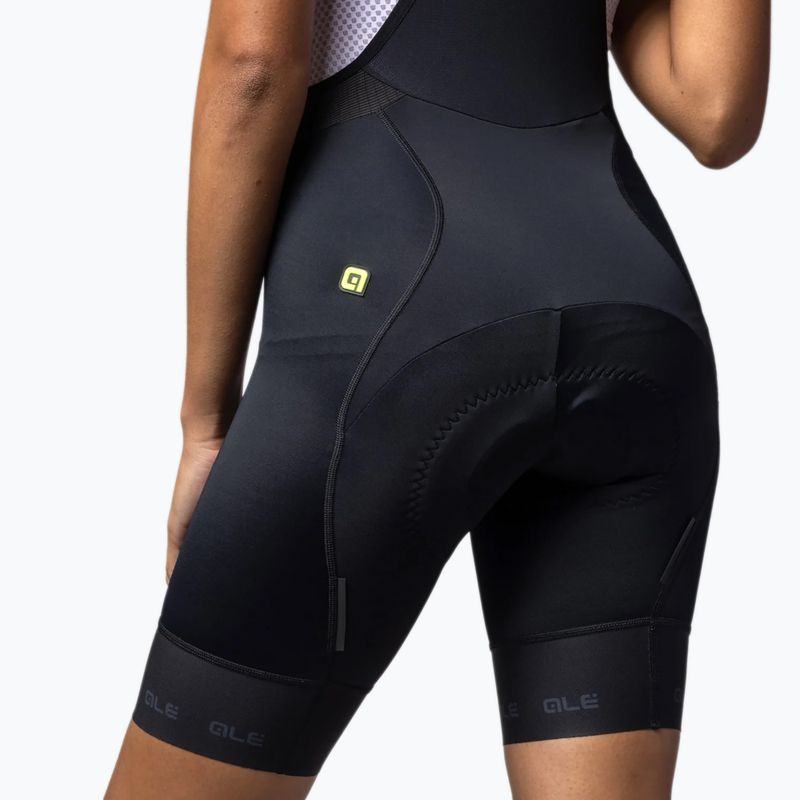 Women's cycling shorts Alé Strada 2.0 Bibshorts black 5