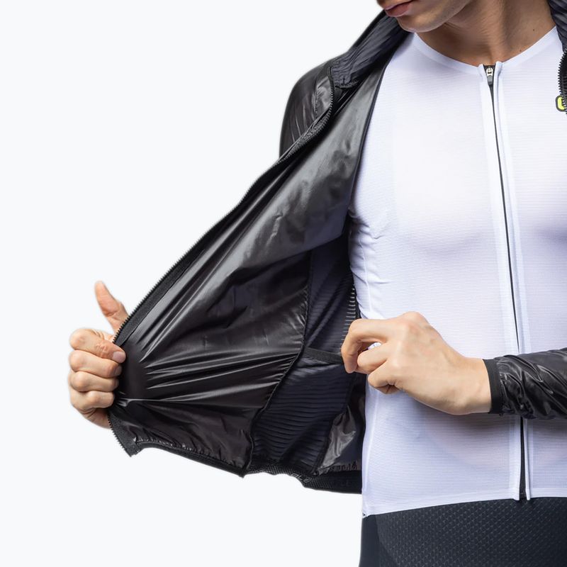Men's cycling jacket Alé Light Pack 2.0 black 7