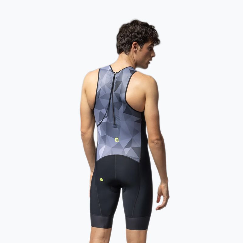Men's triathlon suit Alé Triple grey 2