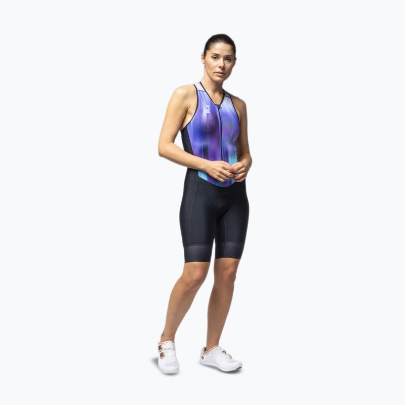 Women's triathlon suit Alé Crazy blue combo 2