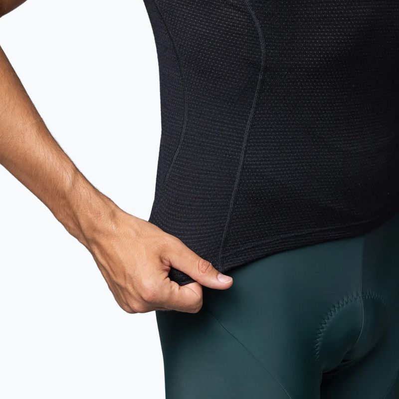 Men's cycling base layer Alé Merino SS nero/black 6